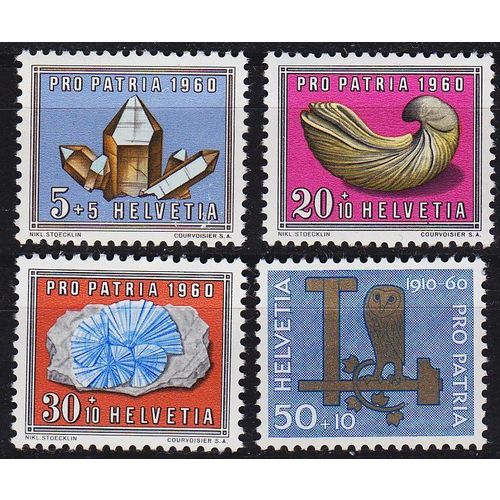 SCHWEIZ SWITZERLAND [1960] MiNr 0714 ex ( **/mnh ) [01] Pro Patria