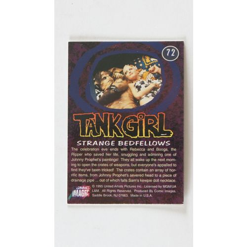 Tank Girl Movie Base trading Card # 72 (A) - 1995, Comic Images, Dark Horse