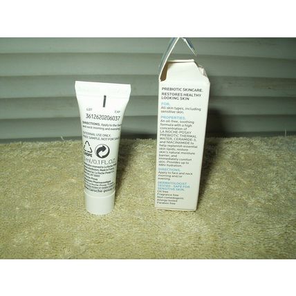 la rouche-posay toleriane double repair moisturizer .1 oz travel size exp 10/19