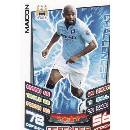 Match Attax Extra 2012/2013 U21 Maicon Manchester City