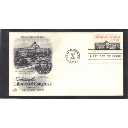 FDC Art Craft 2004 20c Library of Congress (Cachet-U/A) CV00117