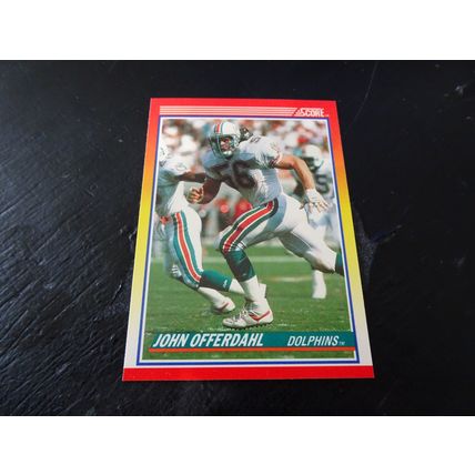 1990 Score Football Card # 235 John Offerdahl Excellent-Mint (6) Miami Dolphins