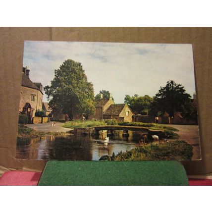 LOWER SLAUGHTER, Gloucestershire unused postcard by J Arthur Dixon =