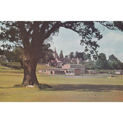 Kington Lady Hawkins School Herefordshire Postcard