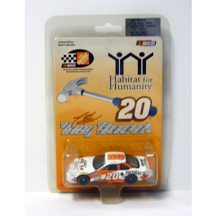 Action Tony Stewart Stock Car #20 NASCAR Habitat For Humanity Die-Cast Car 1999