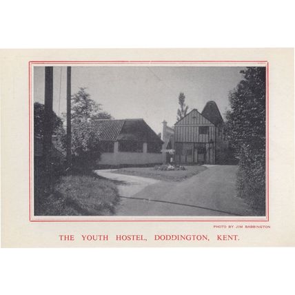 Doddington Youth Hostel Kent Welcomes You Old Postcard
