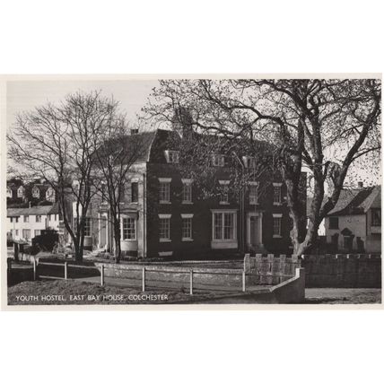 Youth Hostel East Bay House Colchester Essex YHA Mint Postcard