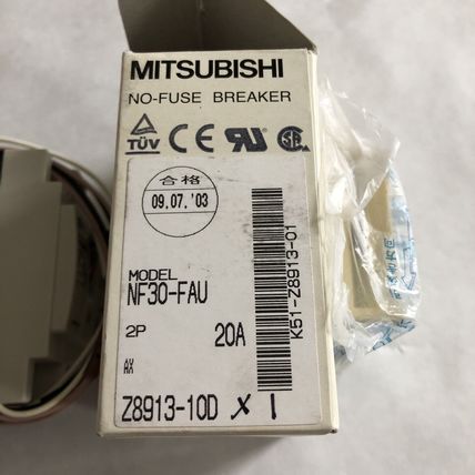 NEW OLD Mitsubishi NF30-FAU 2P 20A Circuit Breaker,FJ