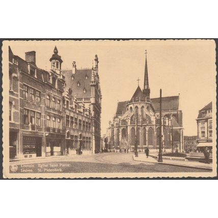 Eglise Saint Pierre, Louvain, c.1920s - Thill Nels CPA