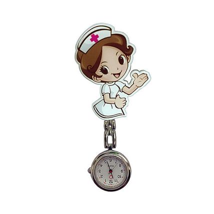 Nurses' Watch Quartz Watch Brooch Tunic Fob Pocket Watch Pendant Harajuku New UK