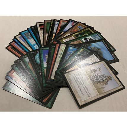 MTG Magic The Gathering Lot of 35 Cards From 1995 Wizards Of The Coast New