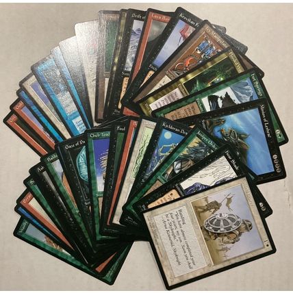 MTG Magic The Gathering Lot of 35 Cards From 1995 Wizards Of The Coast New