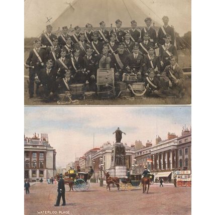 Waterloo London Boys Brigade Camping Holiday Old Postcard & More