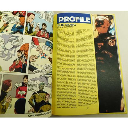 Vintage Star Trek The Next Generation Annual 1992 HB Unclipped Very Good