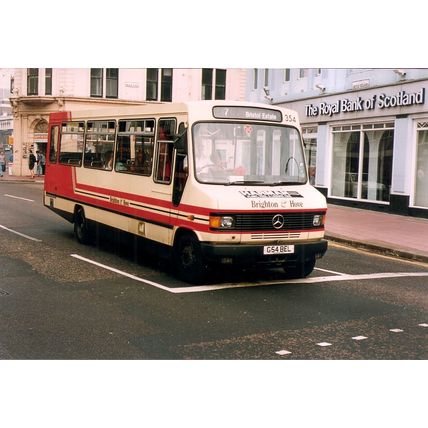 Colour Photo of Brighton & Hove Bus & Coach Co Ltd. - G53 BEL ex. Bournemouth