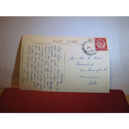 WATERHEAD HOTEL, CONISTON, CUMBRIA used postcard RP 1958 pm =