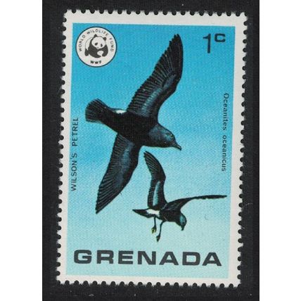 Grenada Wilson's storm petrel Bird WWF 1978 MNH SG#923