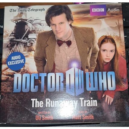 Doctor Who Audio Book CD Promo Runaway Train Matt Smith The Telegraph Promo