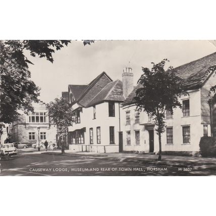 B190 HORSHAM - CAUSEWAY LODGE, MUSEUM @ REAR OF TOWN HALL