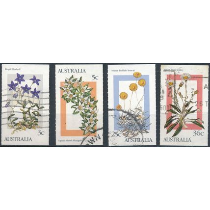 Alpine Wildflowers - Australia 1986 - FH - SG 1028/31