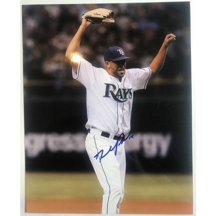 David Price Signed Autographed Glossy 8x10 Photo Tampa Bay Rays