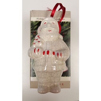 1994 Hallmark Keepsake "Jolly Santa" Porcelain Ornament