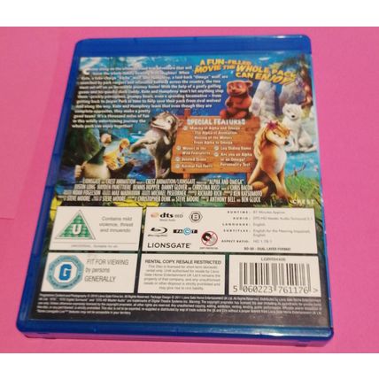 Blu-Ray - Alpha And Omega