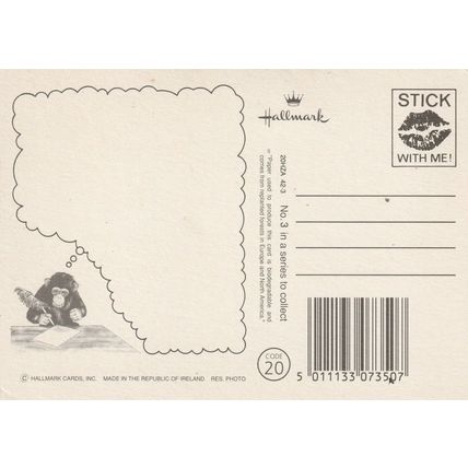 HALLMARK - AM I CUTE...OR WHAT? - POSTCARD :