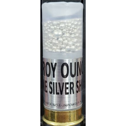 1 Oz Silver Shot Collectibe 12 Gauge Shotgun Shell Novelty