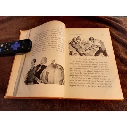 Old Vintage Basic Reader Health Trails The Road To Health By Edwina Jones 1949