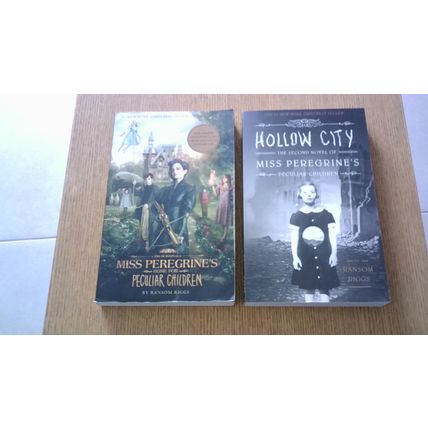 MISS PEREGRINE'S HOME FOR PECULIAR CHILDREN Vol's 1 & 2 (American Paperbacks)