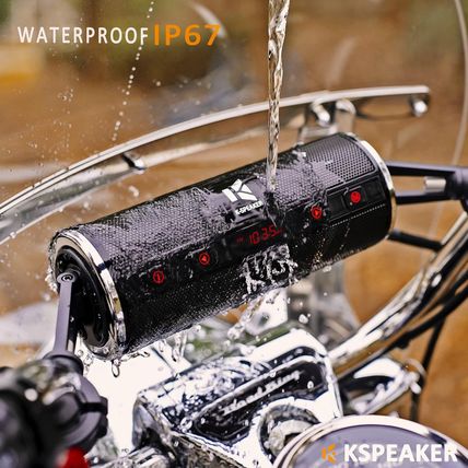 Motorcycle Speakers Bluetooth Waterproof Radio Audio System Built-In Amplifier,