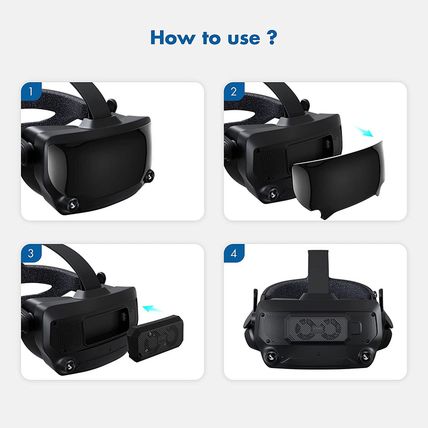 KIWI Design USB Radiator Fans Accessories for Valve Index, Cooling Heat for VR H