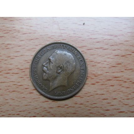 GB 1914 George V 1/2d Half Penny Coin