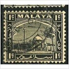 SELANGOR 1935/1941 SG 68 - #3 fine used (o)