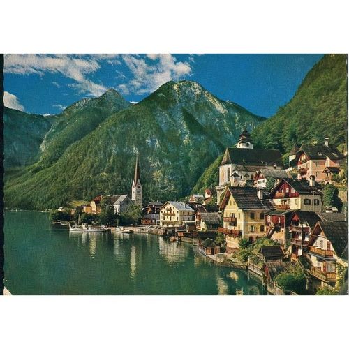 Austria Postcard - Hallstatter See Mit Hallstatt - Nr.2