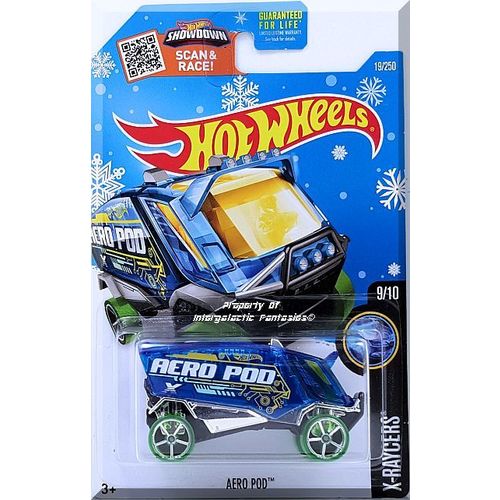 Hot Wheels - Aero Pod: X-Raycers #9/10 - #19/250 (2016) *Target Exclusive*