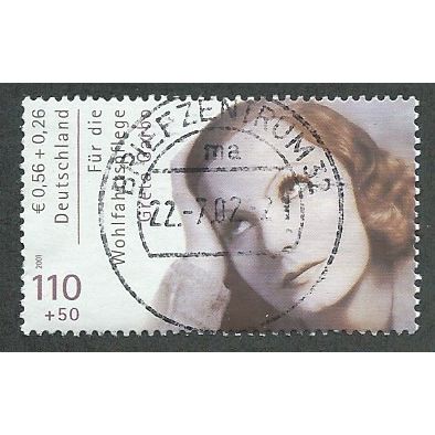 GER 2001 110pf + 50 'FILM INDUSTRY - GRETA GARBO' FINE USED (EBID47-618)