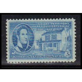 Used 996 3c Indiana Territory Fine W3798