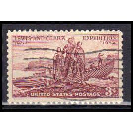 Used 1063 3c Lewis and Clark Very Fine KA5250