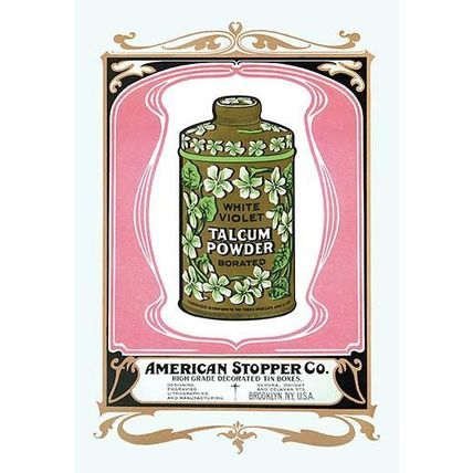 White Violet Talcum Powder 20 x 30 Poster
