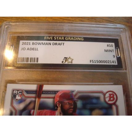 2021 Bowman Draft, Graded Mint 9.0, JO ADELL Rc, Angels