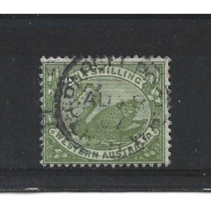 WesternAustralia.SG116 1s Olive-Green.Fine Used.Oct24