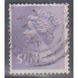 GB 1971 5p violet used SG 866