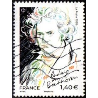 France 2020 1.40e Value. Ludvig Von Beethoven. Fine Used .