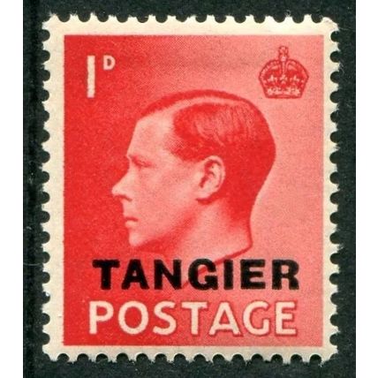 MOROCCO AGENCIES-TANGIER: KING EDWARD VIII - 1d MH (G11)
