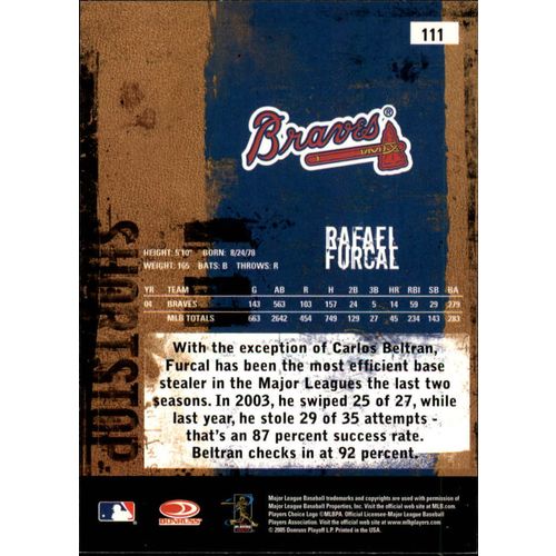 2005 Leather and Lumber Rafael Furcal