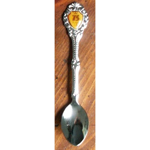 Regina Saskatchewan 1978 75th Anniversary Souvenir Teaspoon Tea Spoon