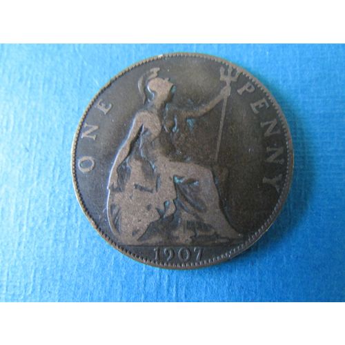 1907 EDWARD VII ONE PENNY FREE POST. (j) AAJ
