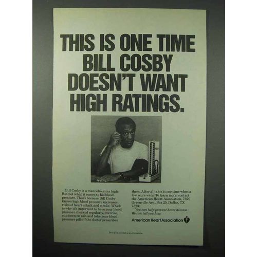 1992 American Heart Association Ad - Bill Cosby
